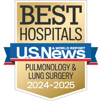 BEST HOSPITALS U.S.News & WORLD REPORT NATIONAL PULMONOLOGY 2015-16