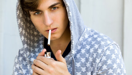 teen smoking