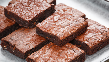 Double Dark Chocolate Brownies