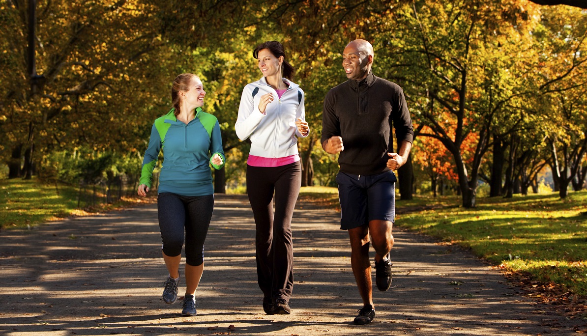 jogging group