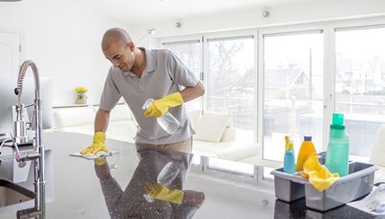 Cleaning and disinfecting surfaces